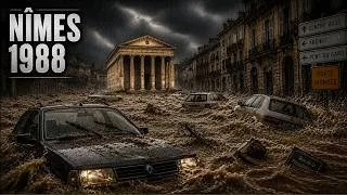 Miniature : Comment se sont déroulées les inondations de Nîmes (1988) ? – La ville submergée en quelques heures