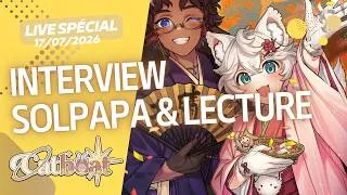 Miniature : 🏵️ STREAMS SPÉCIAUX • Solpapa vous accorde une interview | Nuit Blanche lecture (17/07/26)