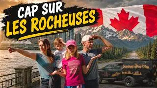 Miniature : 🇨🇦 49 # ROAD TRIP CANADA en famille. Panique à VANCOUVER . On perd notre 4x4 ! /Parc National JASPER