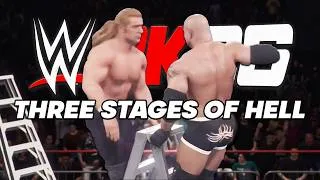 Miniature : TRIPLE H vs GOLDBERG｜THREE STAGES OF HELL MATCH (WWE 2K26)