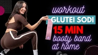 Miniature : 🍑 15 MINUTI GLUTEI ALTI E SODI – Workout con Banda Elastica🔥BOOTY BAND A CASA con Caterina Falhi