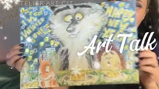Miniature : Dessine avec moi le Loup "mal-aimé" (pub Intermarché) | Bonne année 2026 Art CIT