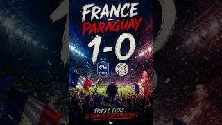 Miniature : France - Paraguay