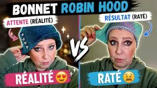 Miniature : 👉 Bonnet Robin Hood au Tricot : RATÉ 😱 (Test & Résultat)