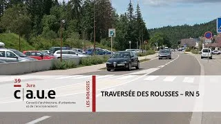 Miniature : Aménagement de la Route Blanche en boulevard urbain, Les Rousses (39)