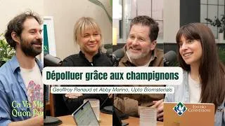 Miniature : CVMQP # 61 Geoffroy Renaud et Abby Marino, Upto Biomaterials : Dépolluer grâce aux champignons