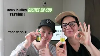 Miniature : On a testé deux huiles riches en CBD