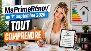 Miniature : MaPrimeRenov au 1er septembre 2026 | Les vrais changements expliqués