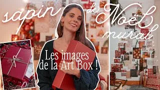 Miniature : Décoration de Noël 2022 : sapin de Noël mural avec les images de la Art Box