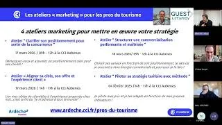 Miniature : Webinaire  10 clés pour développer et pérenniser son activité touristique en 2026