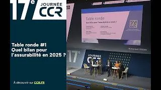 Miniature : Quel bilan pour l'assurabilité en 2025 ? | 17ème Journée CCR - Edition 2026