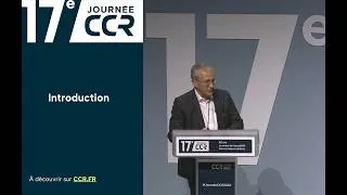 Miniature : Mot de bienvenue | 17ème Journée CCR - Edition 2026
