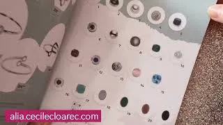 Miniature : Bijoux Zabok - Boutons à visser - Cécile Cloarec