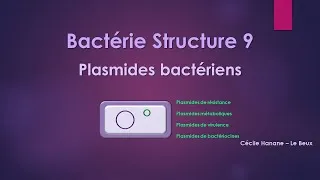 Miniature : Bactérie Structure 9 MATERIEL GENETIQUE / PLASMIDES sans musique de fond.