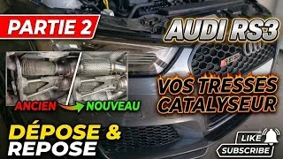 Miniature : Repose des nouvelles tresses du catalyseur Audi RS3 épisode 2