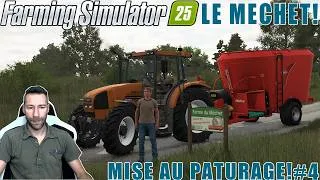 Miniature : FS25#✔️😉N4 LA NOUVELLE SERIE MULTI SUR LA MAP LE MECHET LES VACHES EN PATURE....