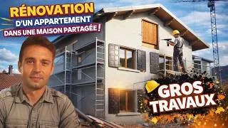 Miniature : Rénovation totale d'un T2 en maison partagé...