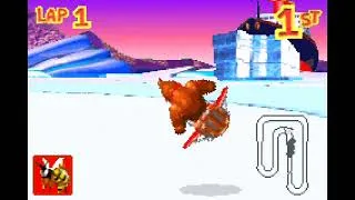 Miniature : Diddy kong pilot ( proto ) 2003 gba game play 1ère cup @cednationalbrut partie 1