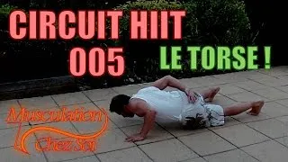 Miniature : Entraînement circuit HIIT - 005 – muscler le haut du corps – 12 min.