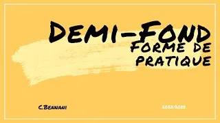 Miniature : Demi-Fond (EPS) - Forme de pratique (5ème & 4ème)