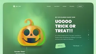 Miniature : Créer un Site Web Responsive Halloween en HTML & CSS 🎃 - Intégration Maquette Figma