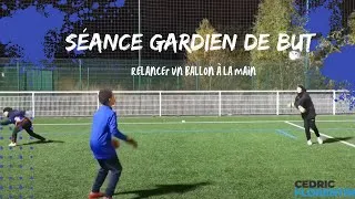 Miniature : GARDIEN DE BUT : Séance sur les relances courtes avec de jeunes gardiens !