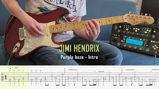 Miniature : Jimi Hendrix - Purple haze - Guitar Intro cover #28