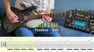 Miniature : Helen's Bay - Faceless - Guitar solo cover #24 #guitarsolos #helensbayband