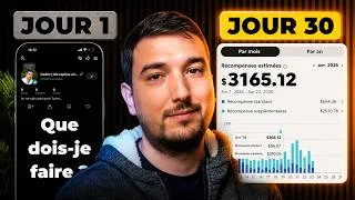 Miniature : Comment Gagner de l'Argent en 30 Jours avec TikTok (mon guide complet)