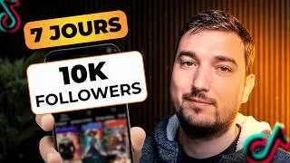 Miniature : De 0 à 10 000 abonnés TikTok en 7 jours (voici exactement ce que j'ai fait)
