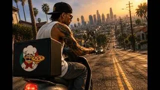 Miniature : 🍕 LE RETOUR DU LIVREUR DE PIZZA ! | GTA Online