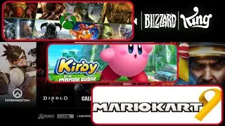 Miniature : Rachat ACTIVISION/BLIZZARD, date KIRBY ET LE MONDE OUBLIÉ et rumeur MARIO KART 9!!!