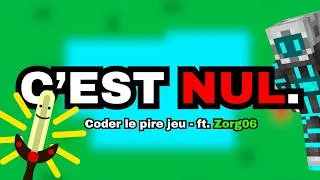 Miniature : Coder le meilleur pire jeu (ft. @Zorg06Scratch ) #devlog