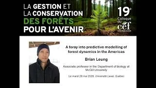 Miniature : Colloque du CEF 2026 - Conférence de nouveau chercheur - Brian Leung