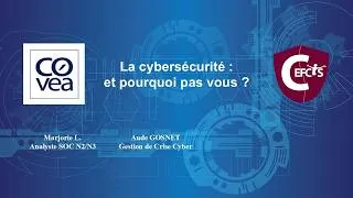Miniature : CEFCYS & Groupe COVEA : La cybersécurité : et pourquoi pas vous ?