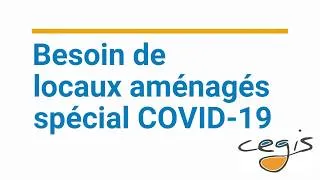 Miniature : Cegis - Location - Salles de cours ou réunion - Grandes capacités - Distanciation sociale respectée