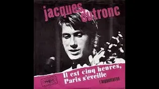 Miniature : Jacques Dutronc :  Il est cinq heures, Paris s'éveille (1968)