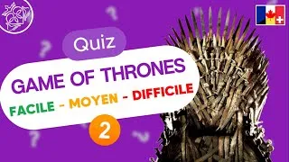 Miniature : Quiz Game of Thrones FR - Tous Niveaux  - 30 Questions #2