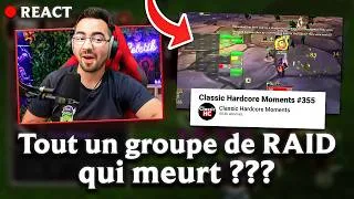 Miniature : Tout un raid qui WIPE en Hardcore ?! | Celetik React au PIRES morts sur WoW Hardcore