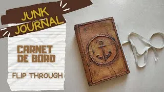 Miniature : Junk Journal : Carnet de bord ALM - Flip Through FR
