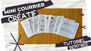 Miniature : Tuto Carte   Bonne rentrée   en série