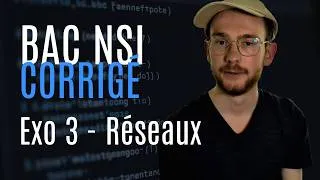 Miniature : Bac NSI 2025 - Corrigé Exercice 3 : Réseaux, IP, RIP, OSPF (Sujet Métropole)