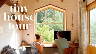 Miniature : TINY HOUSE TOUR : visite de notre mini-maison Baluchon !
