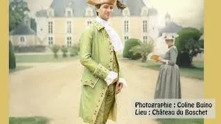 Miniature : Le costume 18ème siècle brodé main