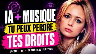 Miniature : IA et droits d'auteur : qui possède VRAIMENT ta musique en 2026 ?