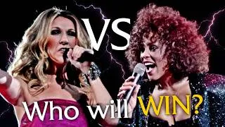 Miniature : Céline Dion Vs. Whitney Houston VOCAL BATTLE I Who will win ? (G#4-G#5)