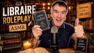 Miniature : Roleplay ASMR : le libraire un peu perché 