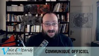 Miniature : Voix d'Altaride 100 - Communiqué officiel