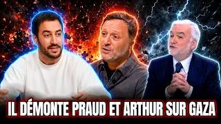 Miniature : Akim Omiri démonte Arthur et Praud sur Gaza en direct