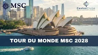 Miniature : 🌍 Vidéo exclusive du tour du monde 2028 MSC à bord du MSC Magnifica !